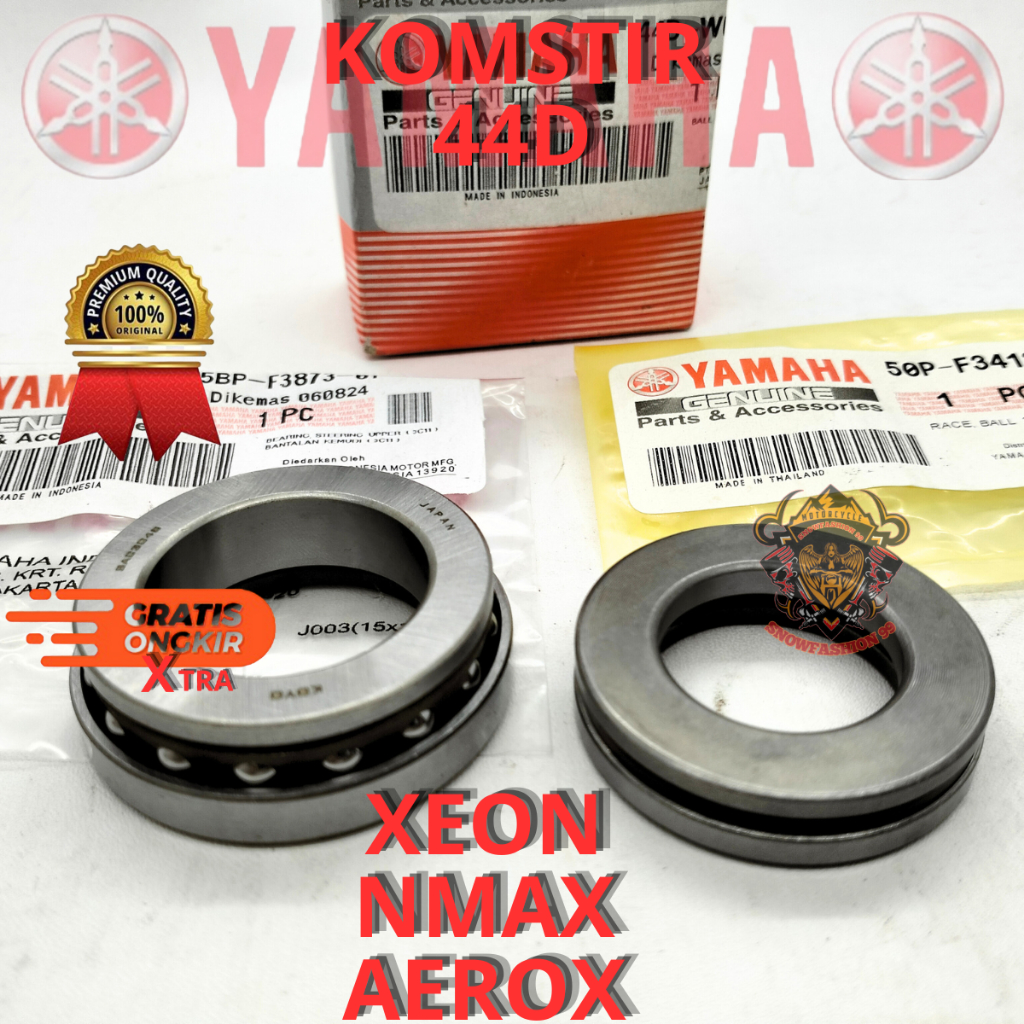 KOMSTIR YAMAHA XEON 44D COMSTIR XEON,XEON RC,XEON KARBU,NMAX ASLI ORIGINAL YAMAHA YGP