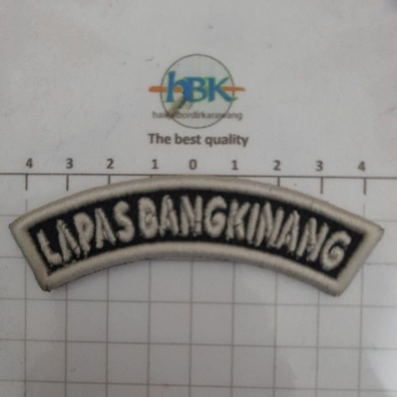 LAPAS BANGKINANG BORDIR TIMBUL