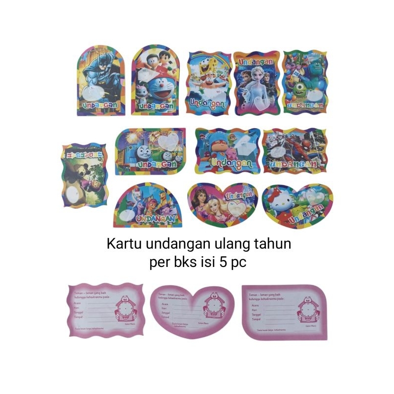 

kartu undangan ulang tahun ** LBH