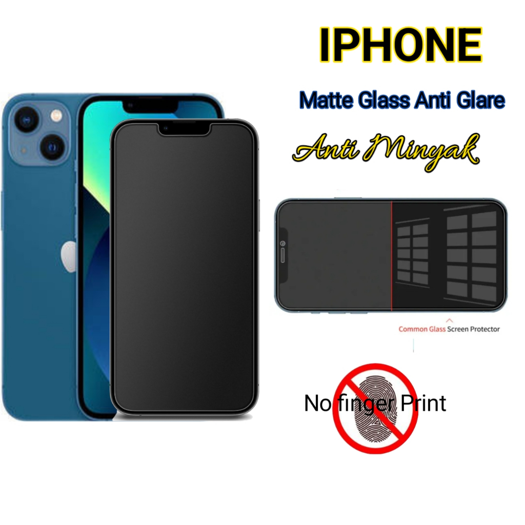 Matte glass anti glare  iPhone 12 Mini 12 Pro 12 Pro Max 12 Max 13 Pro Max 13 Pro 13 13 Mini 13 Max 