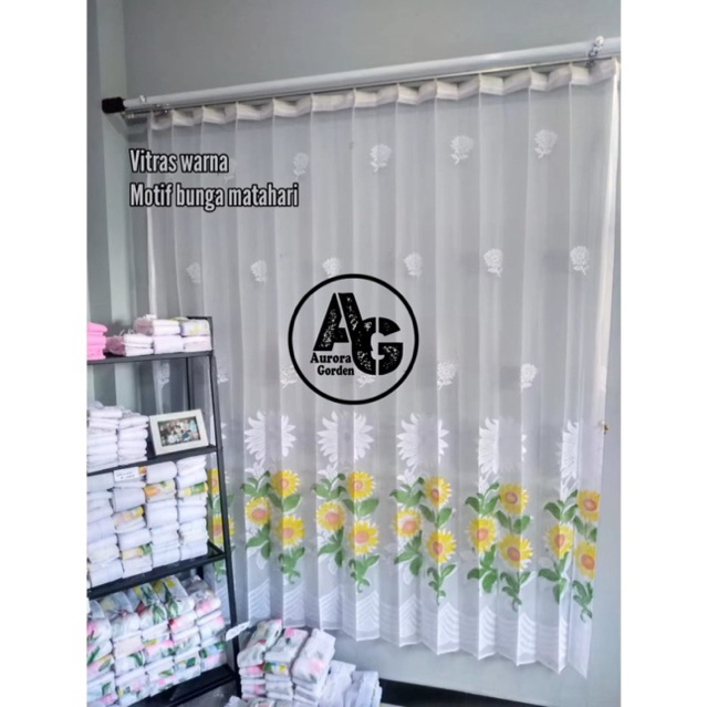 Vitrase Gorden Vitrase Burkat Warna Vitrase Motif Tirai Gorden