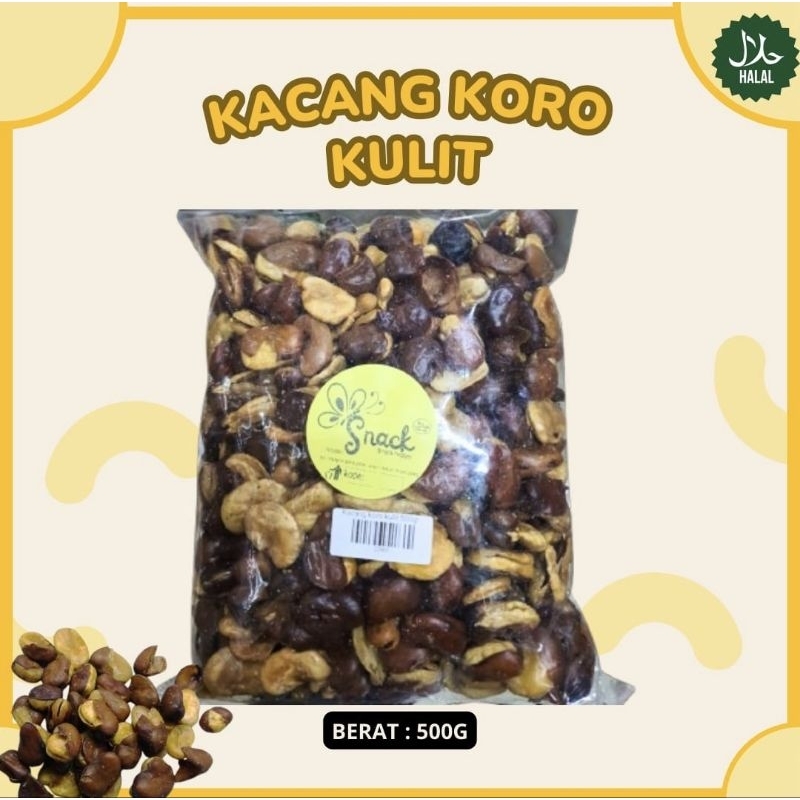 

kacang koro kulit