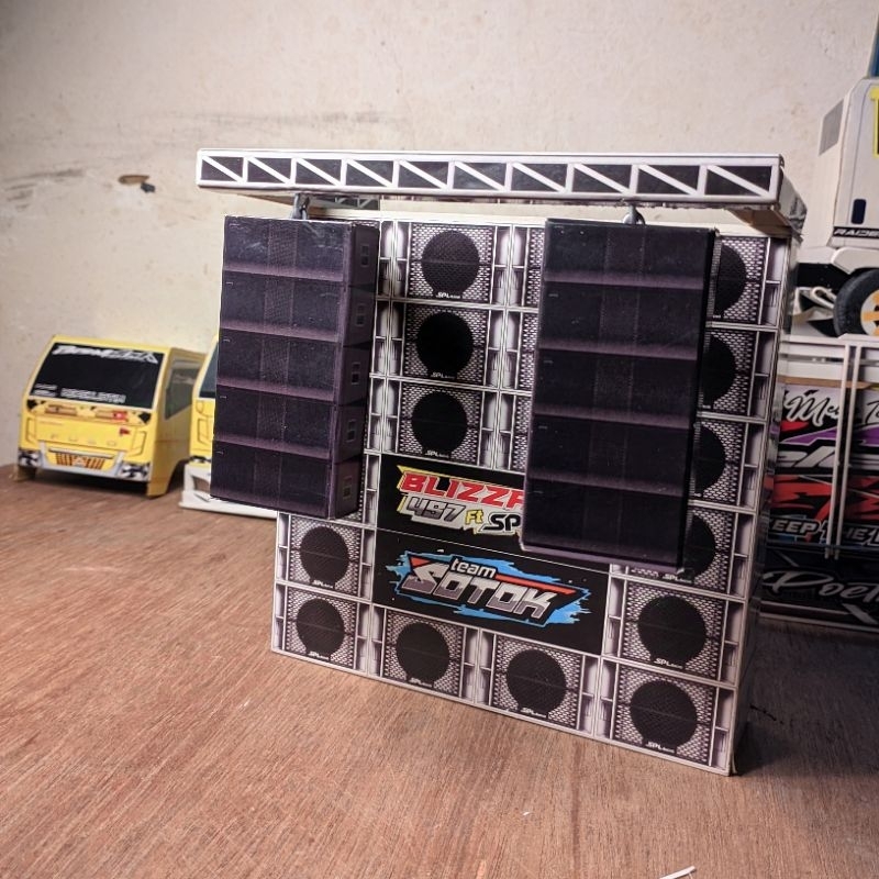 Miniatur Sound Sistem Gantung Horek (BLIZZARD AUDIO)