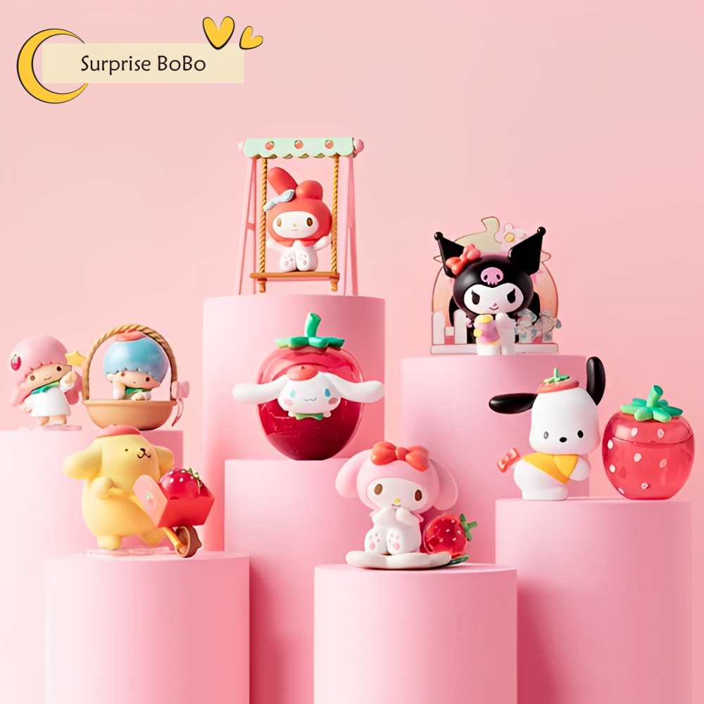 [ BISA COD ] FIGURE SANRIO BLIND BOX (Mistery Package Kotak Misteri Pajangan miniatur meja Patung Ci
