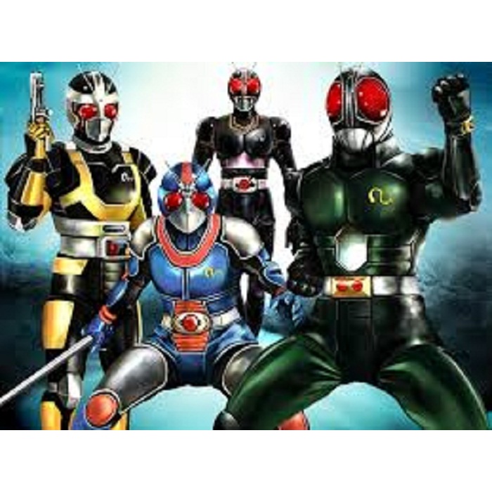 Usb satria baja hitam RX / Kamen rider RX