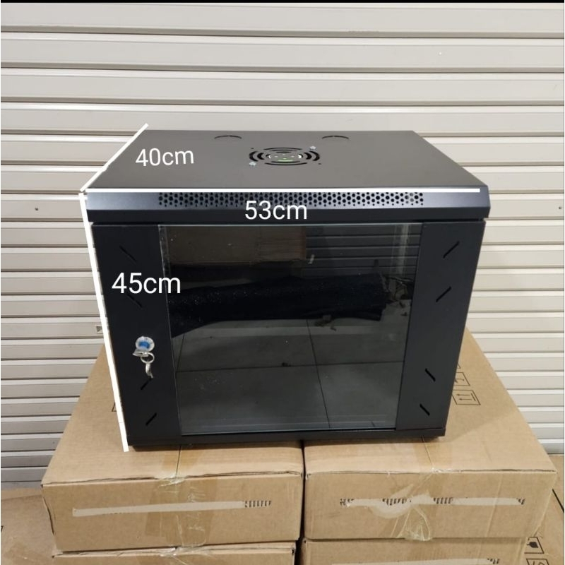 wallmount rack 9u / rack wallmount 9u depth 40cm ekonomis