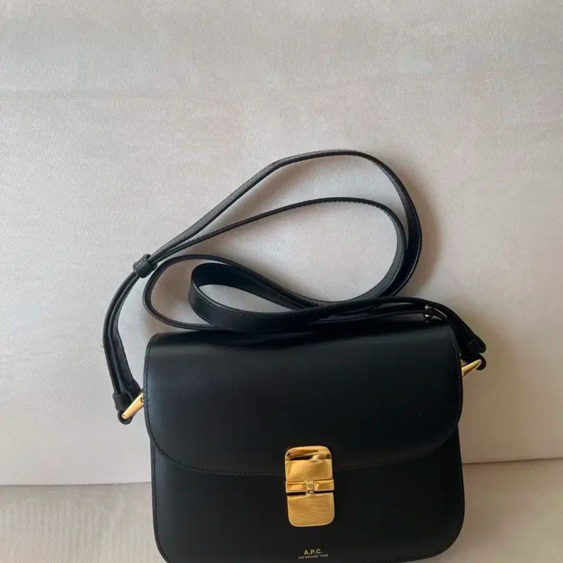 Original APC Grace Small Black Bag