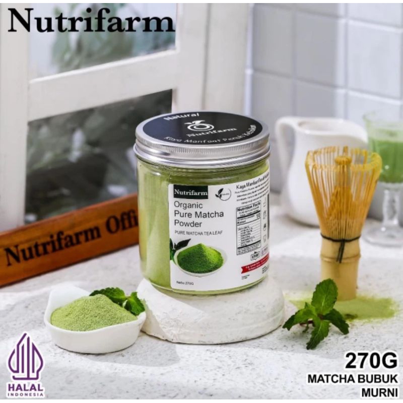 

NUTRIFARM PREMIUM MATCHA POWDER BUBUK