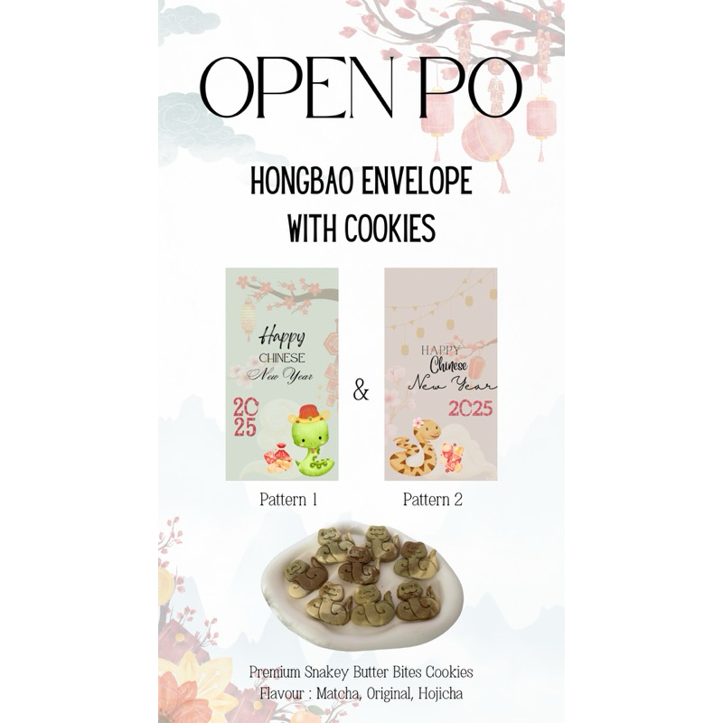 

amplop angpao dengan cookies