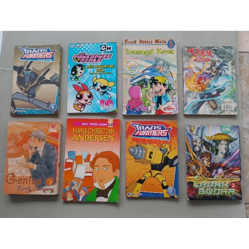 KOMIK PENDEKAR, KOMIK TRANSFOMERS, KOMIK DEWASA, KOMIK WARNA