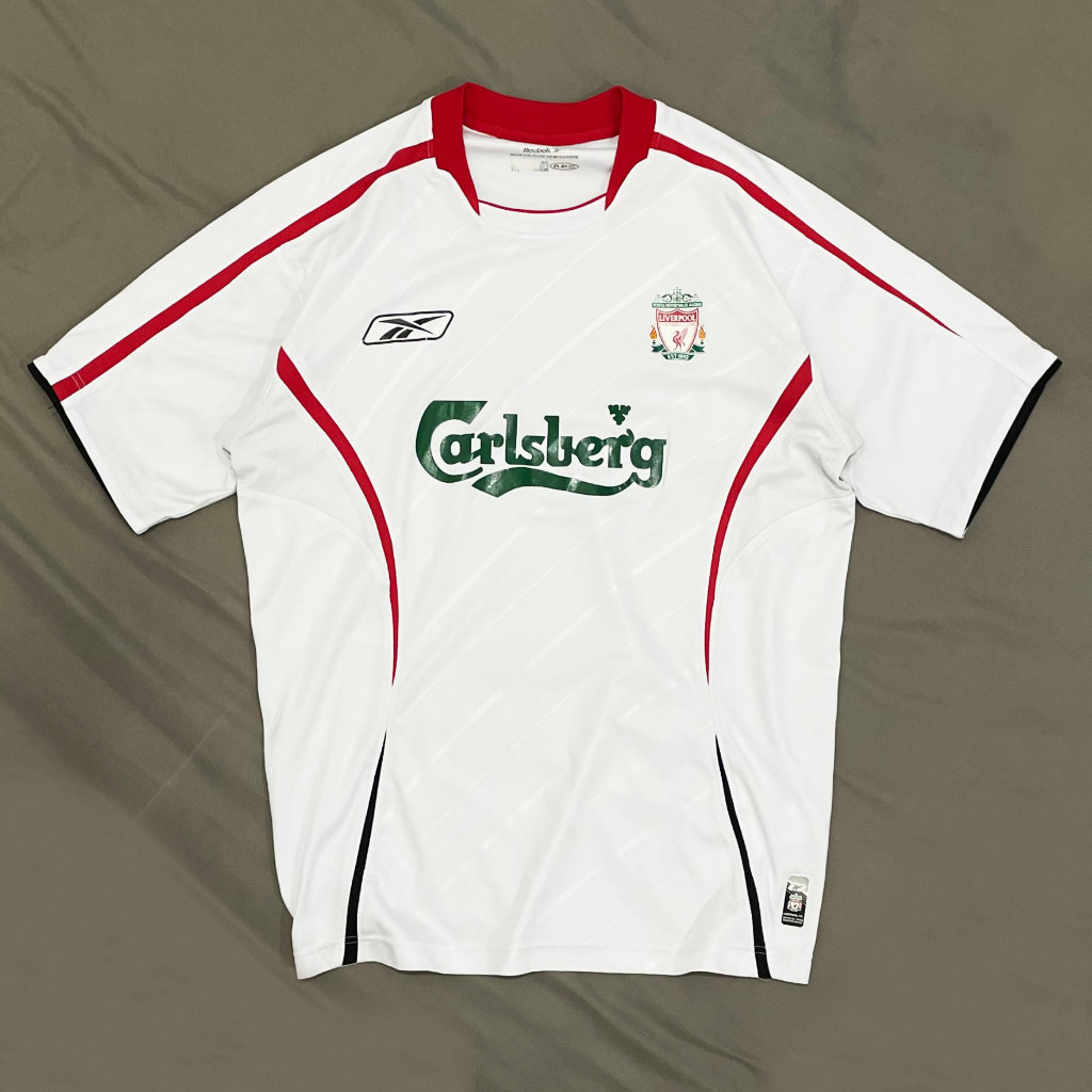 Original Reebok Liverpool Away Kit 2005 2006 Jersey Bola Vintage
