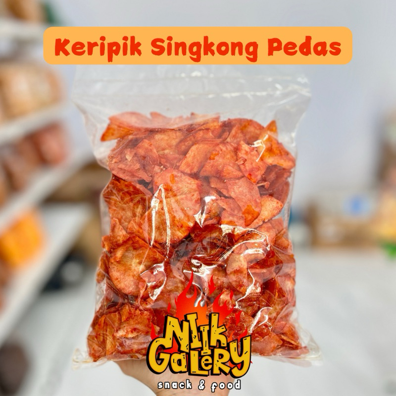 

Keripik ubi pedas / sanjai 250gr