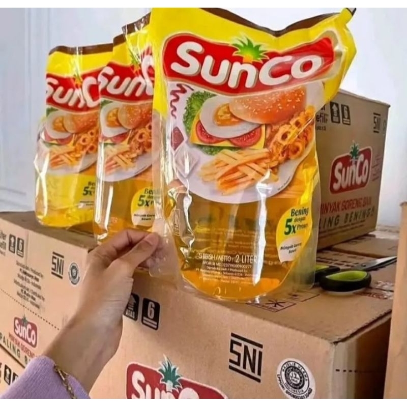 

Minyak goreng SunCo 2L promo murah