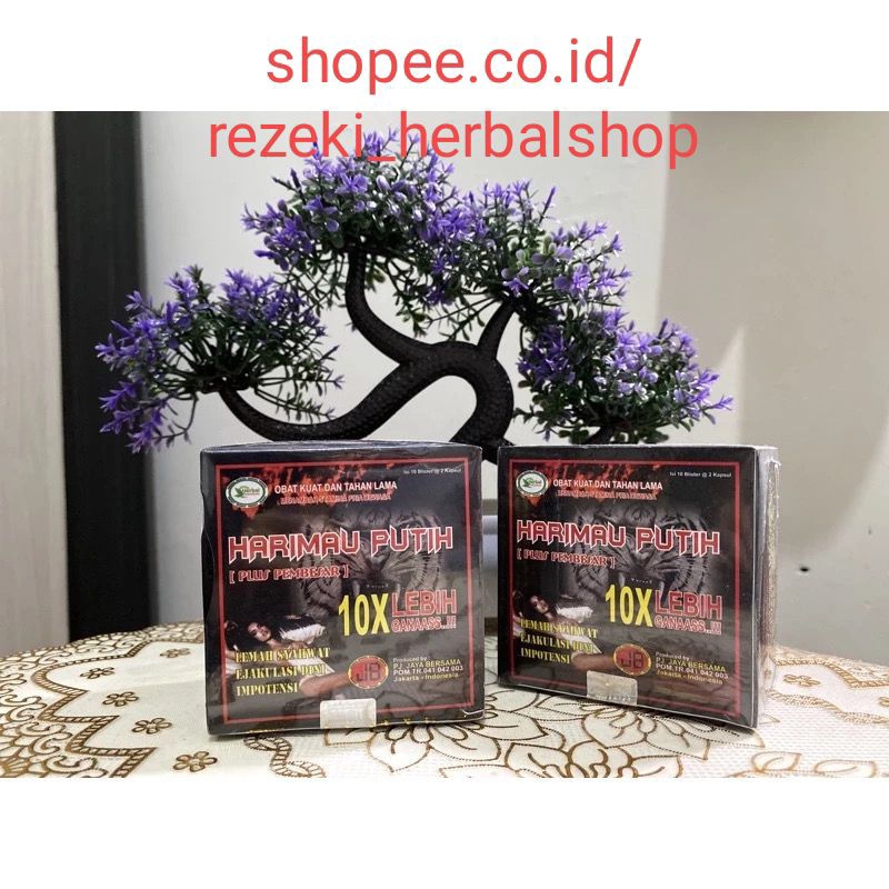 HARIMAU PUTIH KAPSUL OBAT KUAT