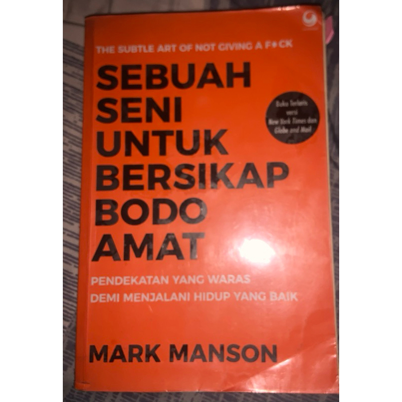 

Buku sebuah seni untuk bersikap bodoh amat (bekas)