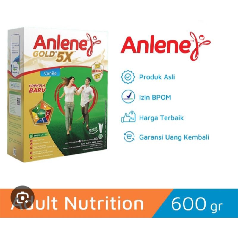 

Anlene Gold 5X 600g