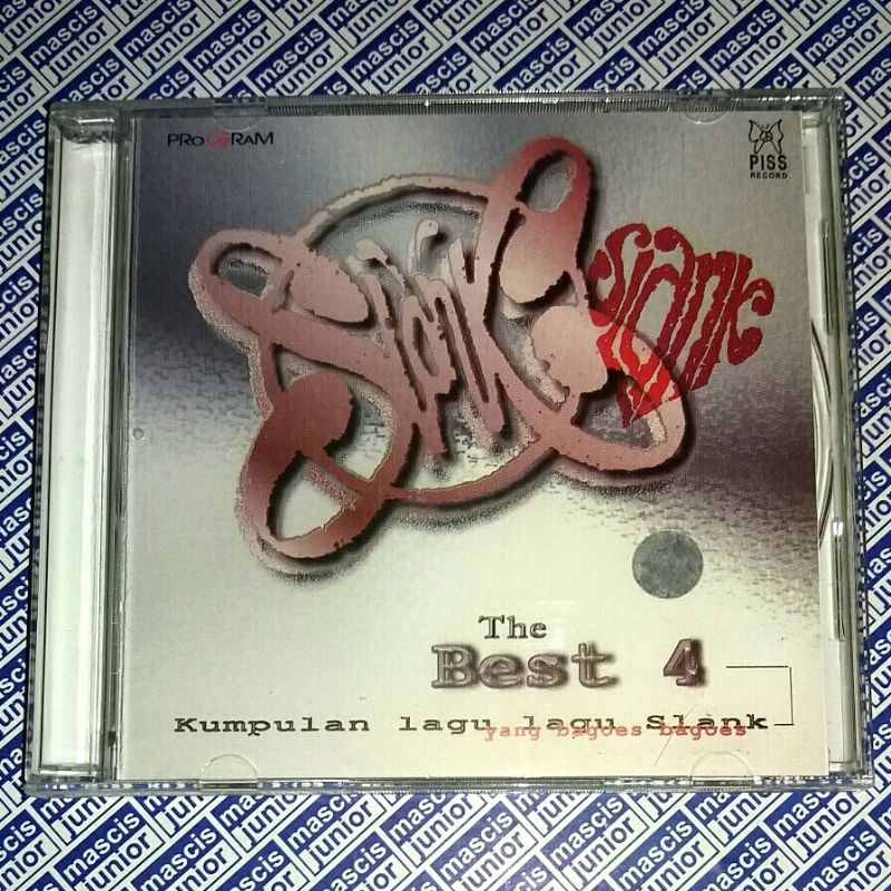 CD Slank - The Best 4 . CD ORIGINAL