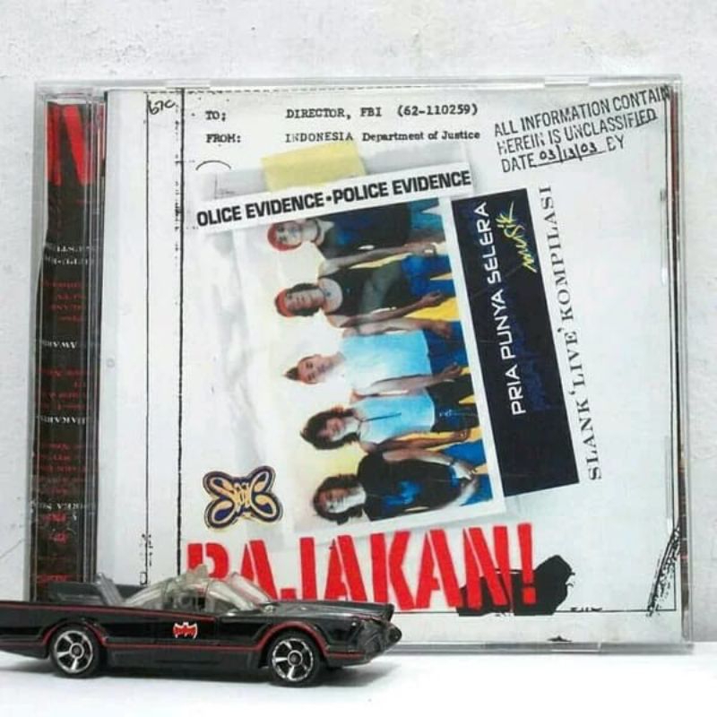 CD Slank - B4jakan . CD ORIGINAL PISS GENERASI BIRU TUJUH