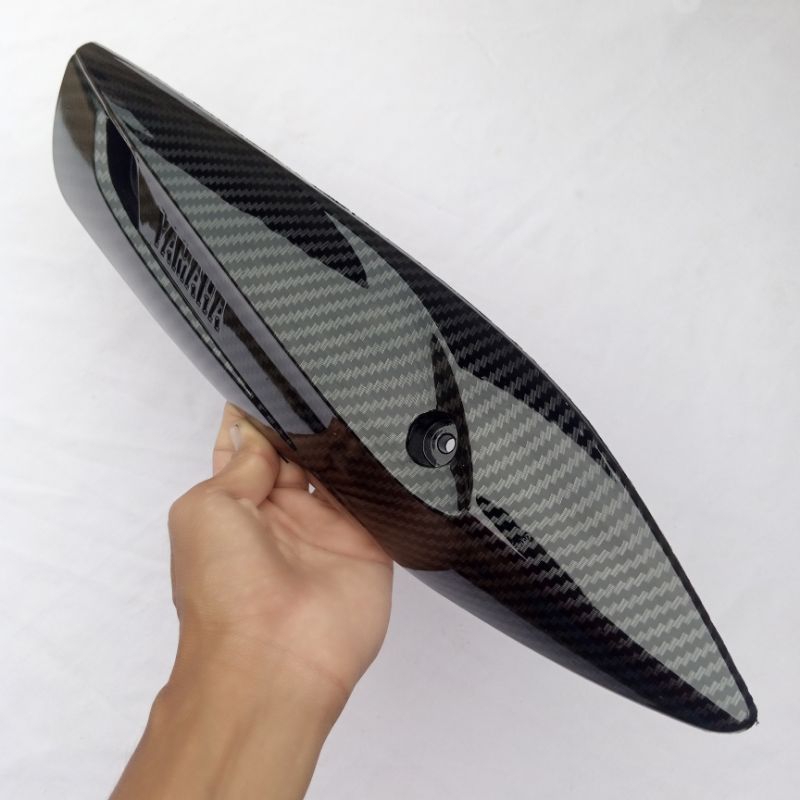 TUTUP KENALPOT PELINDUNG KENALPOT MIO J GT FINO CARBON