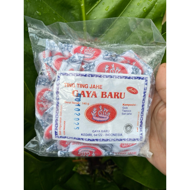 

Ting Ting Jahe Berat 140 Gram