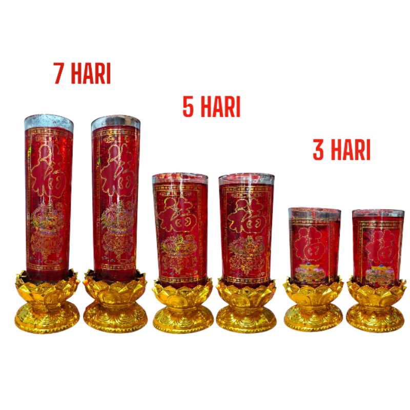 Lilin Jelly Puja Sembahyang 3/5/7 Hari