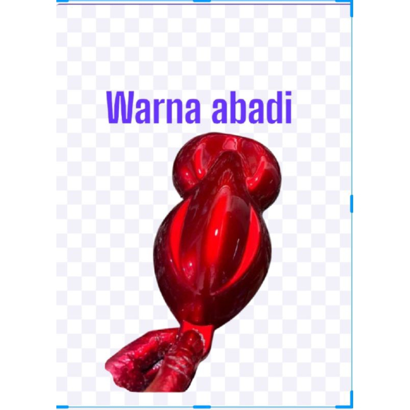 cat candytone RED spesial/cat candy tone merah pu/red candy polyuretane 500ml