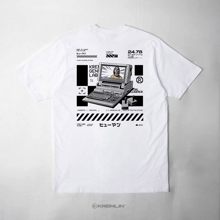 KREMLIN T-Shirt Kaos White - Virtual