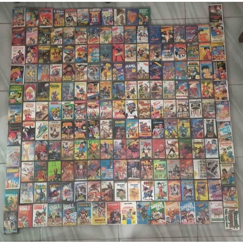 Kaset Pita Cerita Anak Robot Asli 300an judul