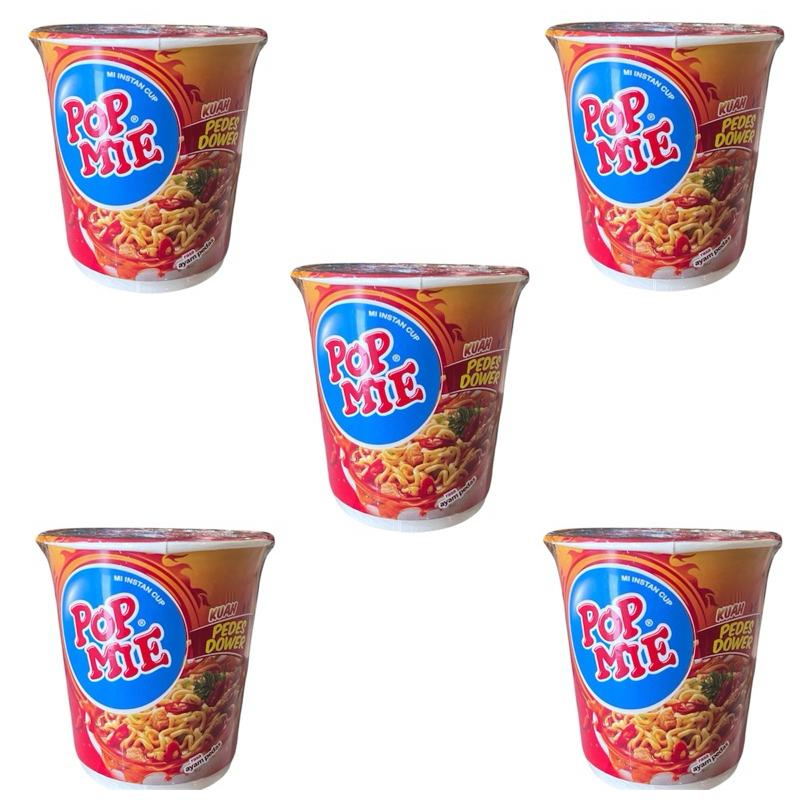 Murah  Pop Mie JUMBO PEDAS DOWER ( 5 pcs )