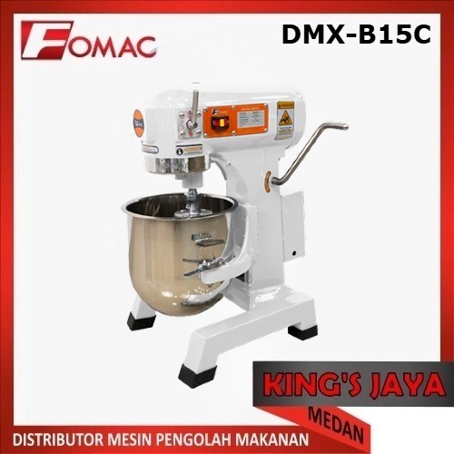 Mixer Planetary 15 Liter FOMAC DMX-B15C - Mixer Roti Donat Bolu