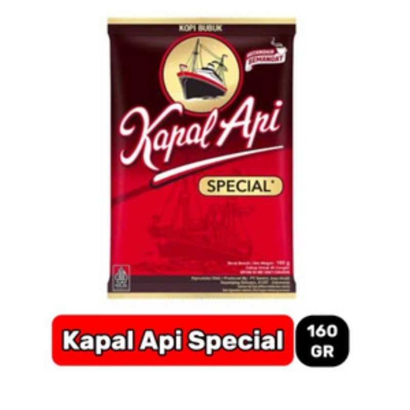 

Kopi Kapal Api Special Merah 160 gr