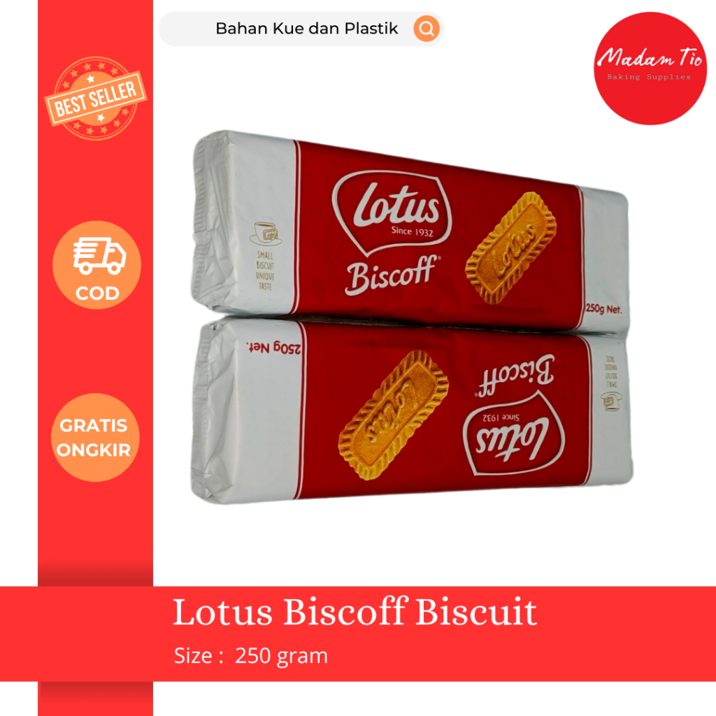 

Lotus Biscoff Biscuit 250g 1pcs