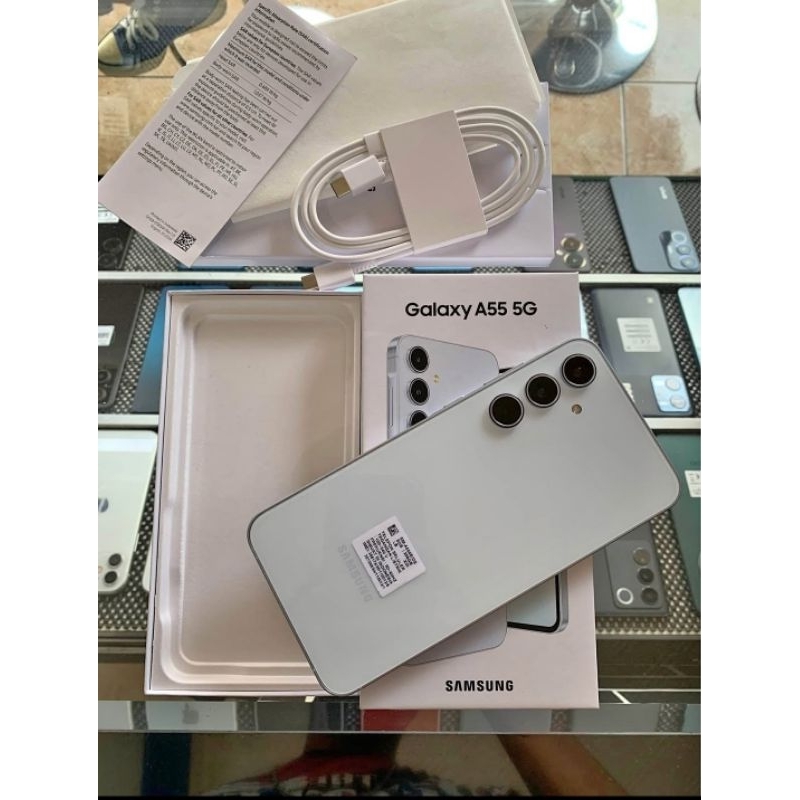 samsung Galaxy a55 5G 8/256 bekas lik new garansi