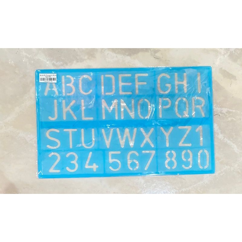 

Butterfly Penggaris Abjad