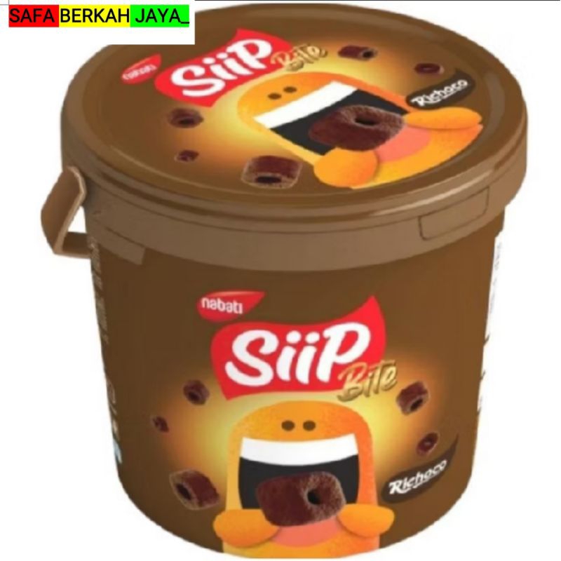 

Nabati Richoco Siip Choco 85g/biskuit kaleng