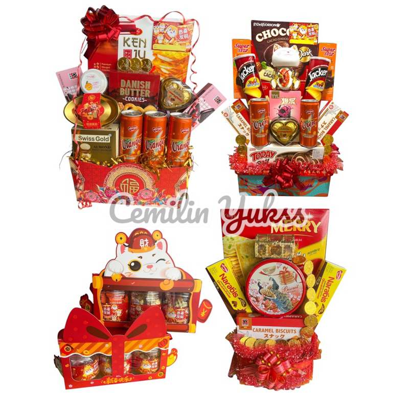 

Hampers Imlek 2025 Parcel CNY Hampers Imlek Premium Snack Cemilan Imlek Coklat Imlek Coklat Koin Coklat Yuanbao