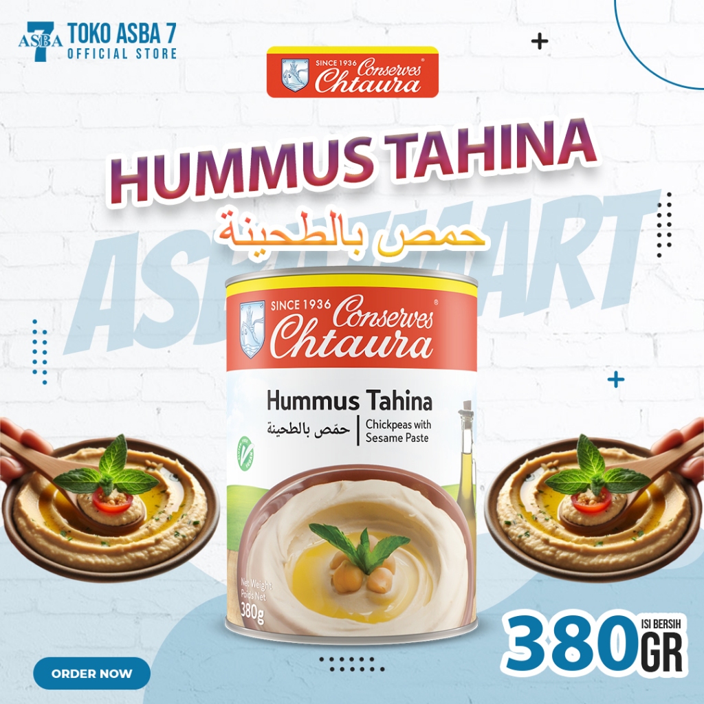 

CONSERVES CHTAURA HUMMUS TAHINA 380GR