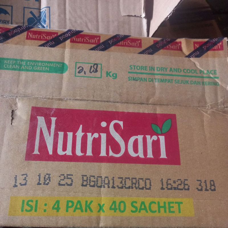 

Forcysn Nutrisari Nanas 1 Renteng Isi 10