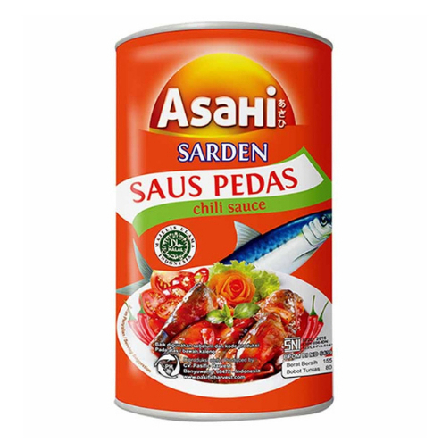 

Asahi Sarden Saus Pedas 155gr