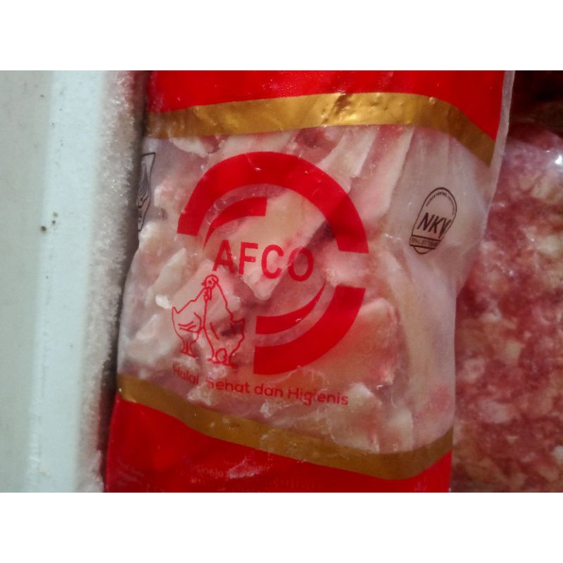 

Tulang Muda ayam bersih 1kg brand afco