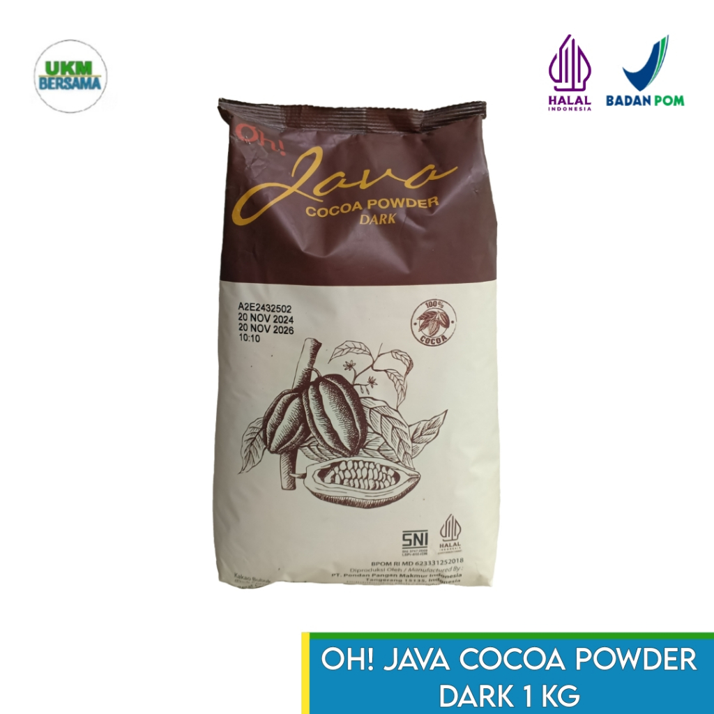 

Oh! Java Coklat Bubuk / Dark Cocoa Powder 1kg