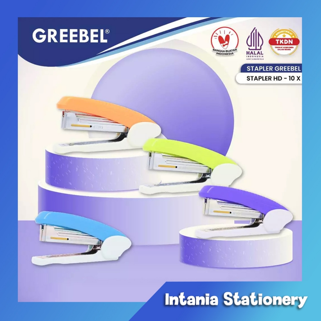 

GREEBEL Stapler Stepler Jepretan (HD-10X) / Staples Anak Lucu