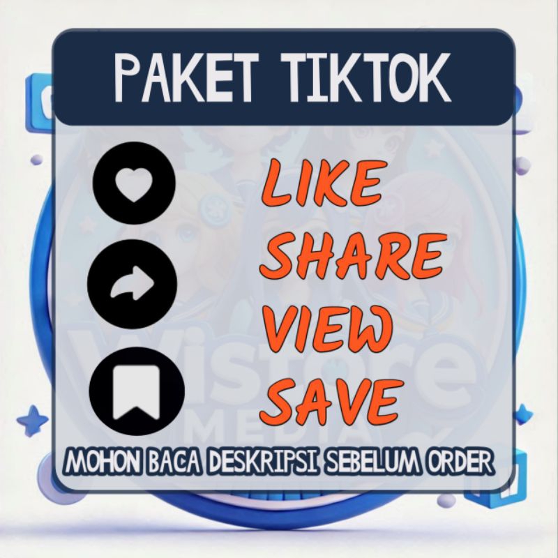 Like Tiktok & View Tiktok Permanen Bergaransi High Quality