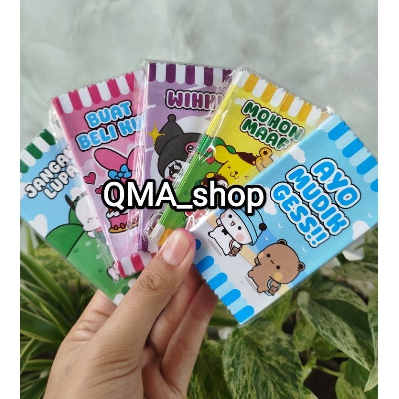 

Amplop Lebaran Permen Seri Kartun Lucu