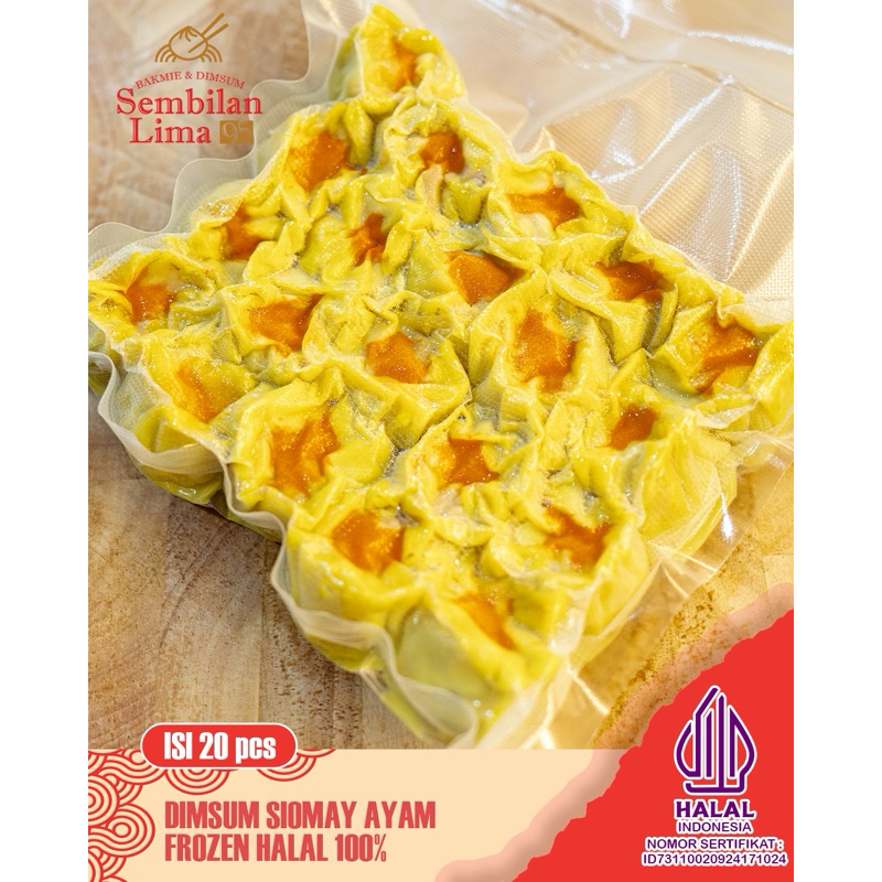 

TERMURAH! Dimsum Frozen Premium Halal isi 15/20