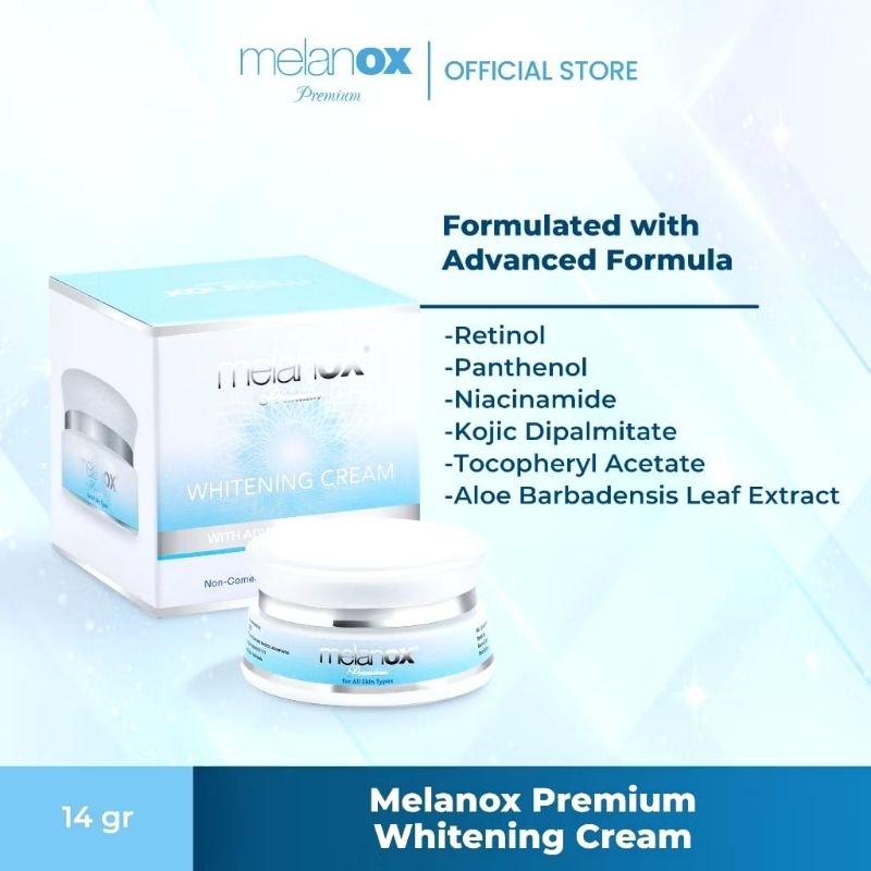 MELANOX WHITENING CREAM14G UNTUK FLEK HITAM