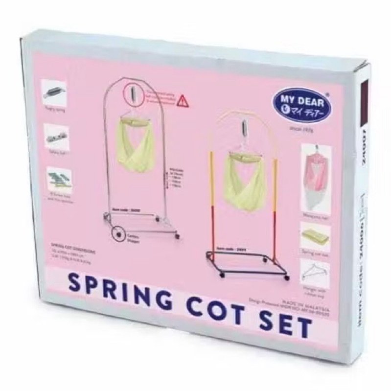 TIANG AYUNAN BAYI MY DEAR SPRING COT COMPLETE