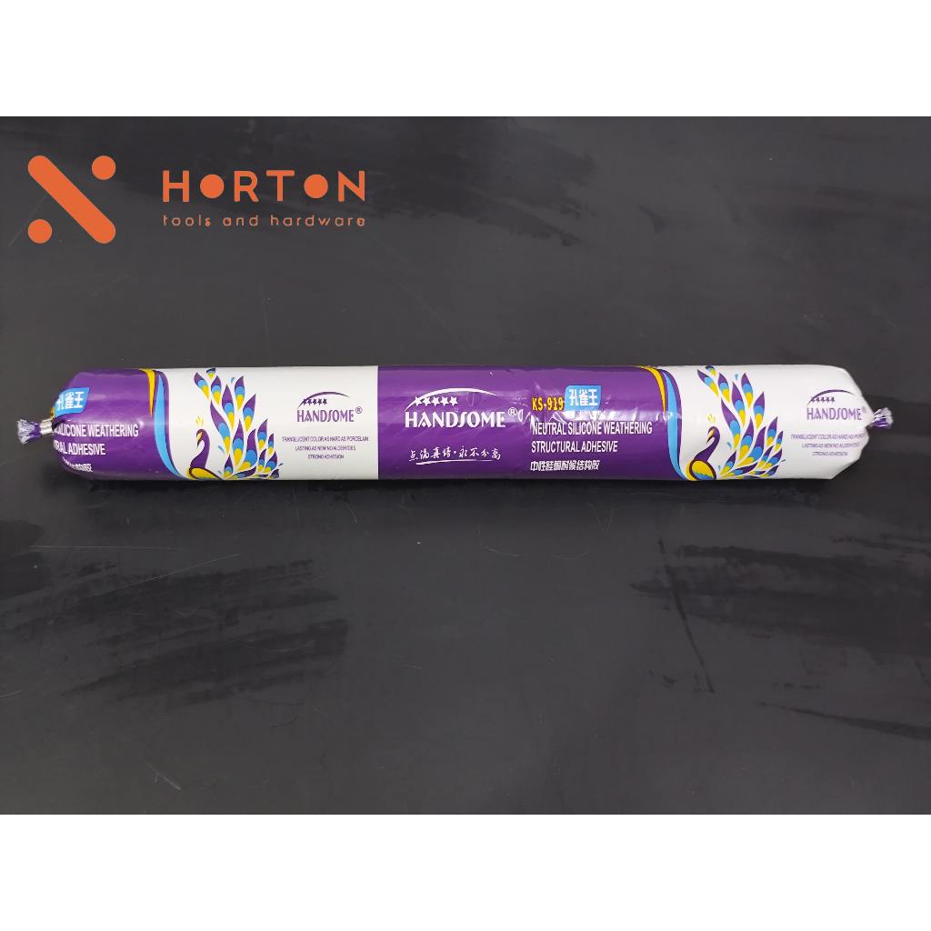 LEM SILICONE SEALANT SOSIS GREY - HANDSOME LEM SOSIS 600ML