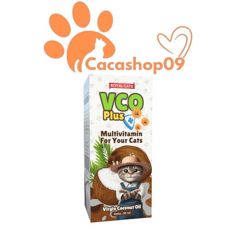 VCO 20ml VIRGIN COCONUT OIL ROYAL CARE KUCING DAN ANJING