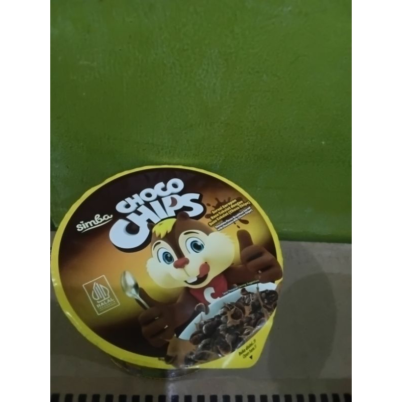 

simba choco chips cup 20gr